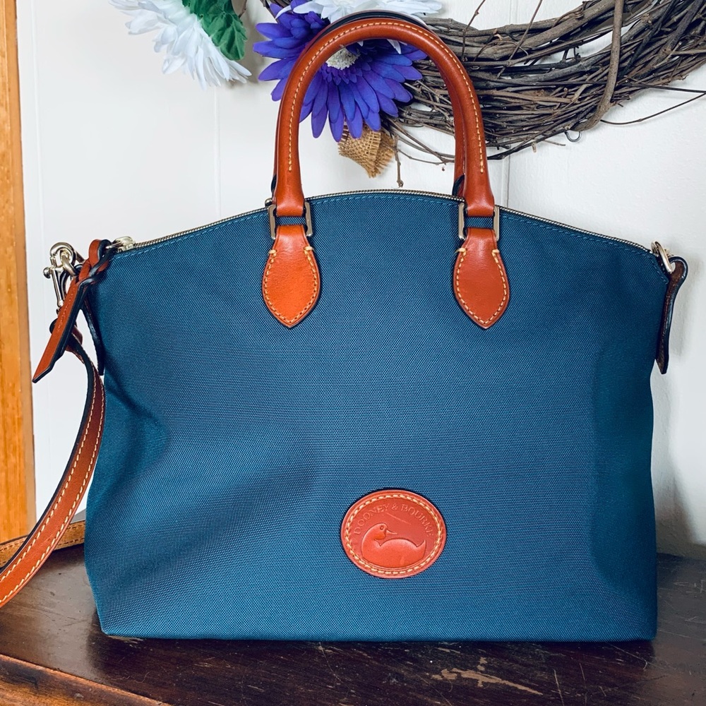 Dooney and Bourke Nylon Satchel Crossbody Bag